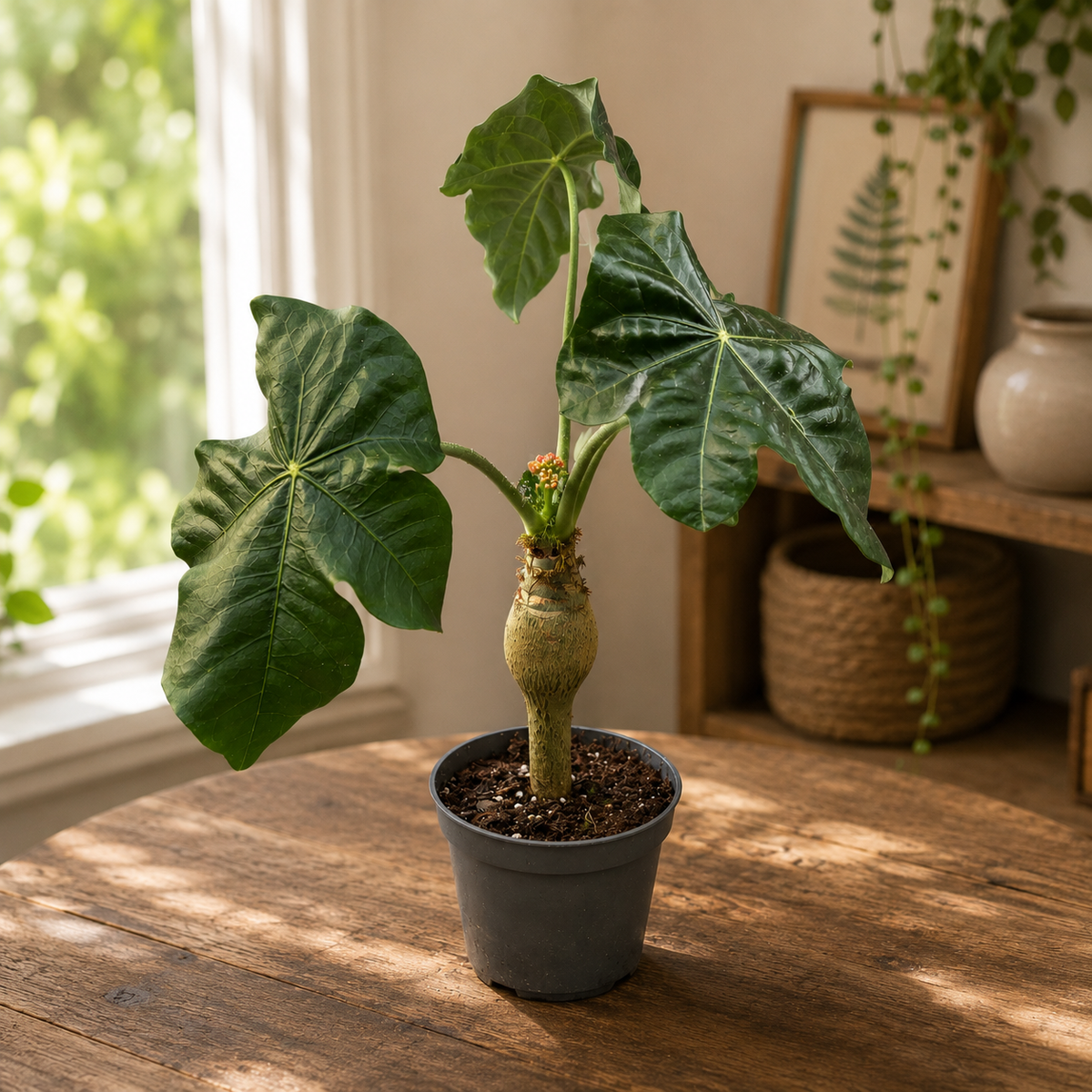 Jatropha podagrica (Buddha belly)
