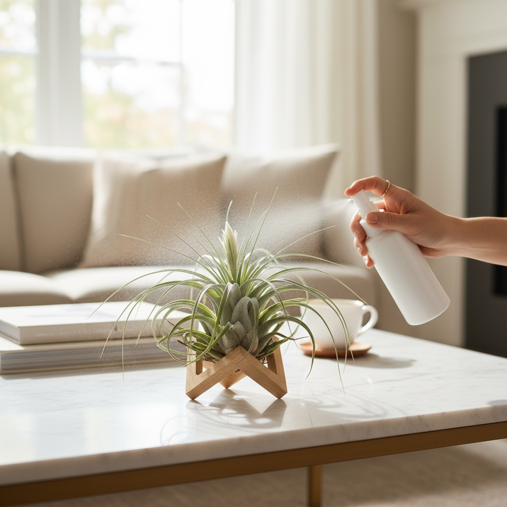 Tillandsia gardineri – air plant with a silver, elegant, and minimalist look