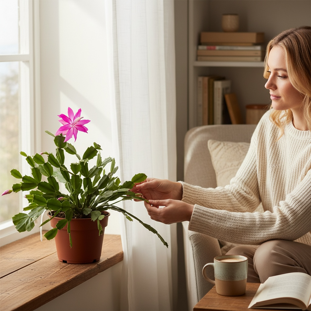Schlumbergera 'Carollyne' XL - Pink Christmas Cactus