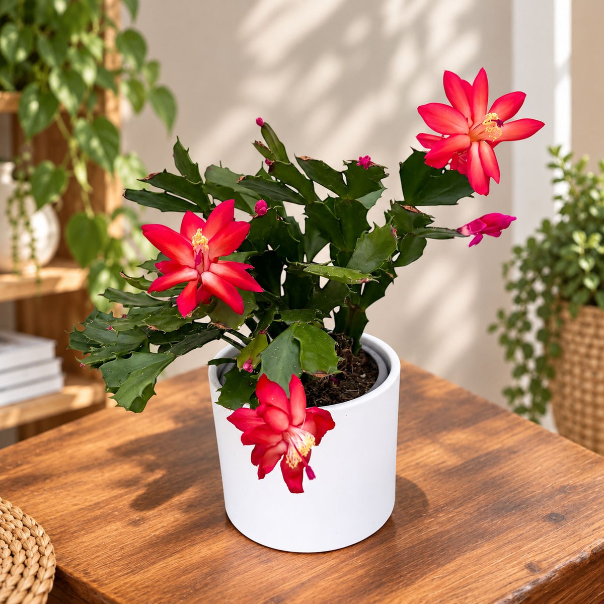 Schlumbergera 'Thor Wild Cactus Red’