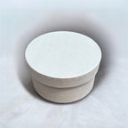 Round decorative box plain