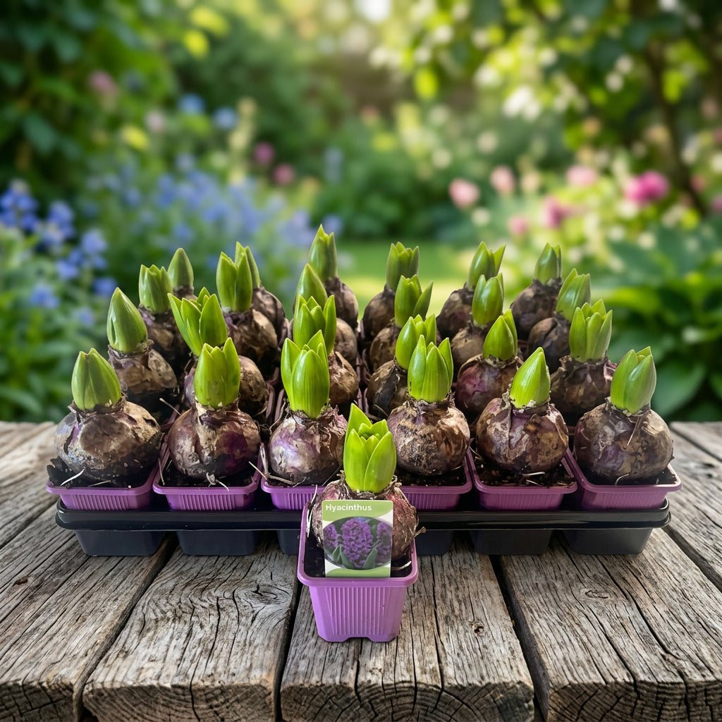 Violette Hyazinthen - Hyacinthus orientalis 'Woodstock'