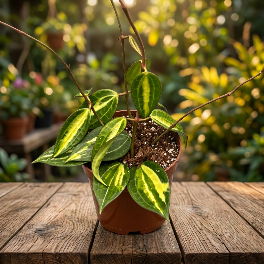 Hoya macrophylla 'Pot of Gold' (Variegata)