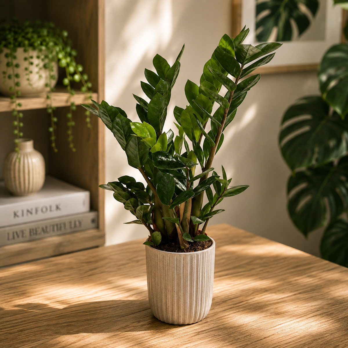 Zamioculcas zamiifolia – Zanzibar Gem (Planta banilor)