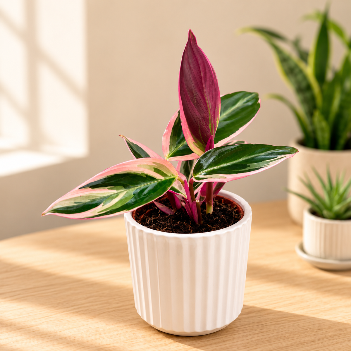 Calathea Triostar (Stromanthe Sanguinea Triostar)- babyplant