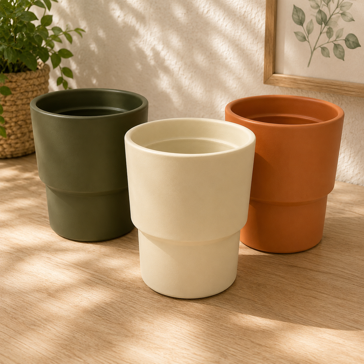 Ghiveci decorativ - elegant si practic pentru plante de interior