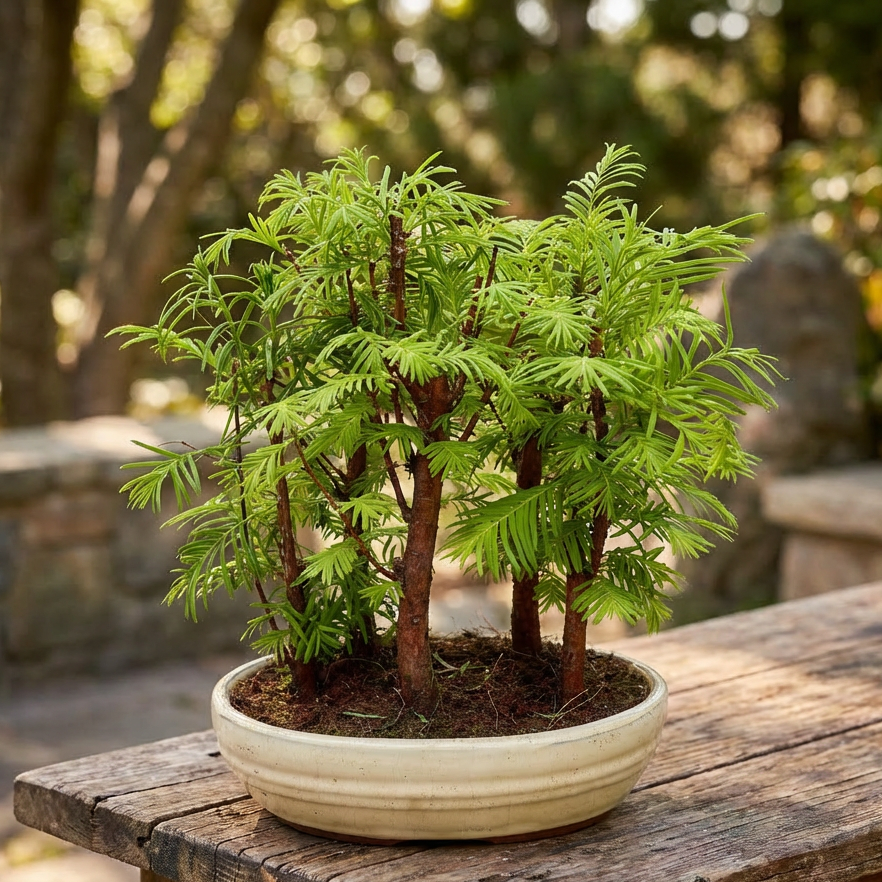 Bonsai Metasequoia Wald
