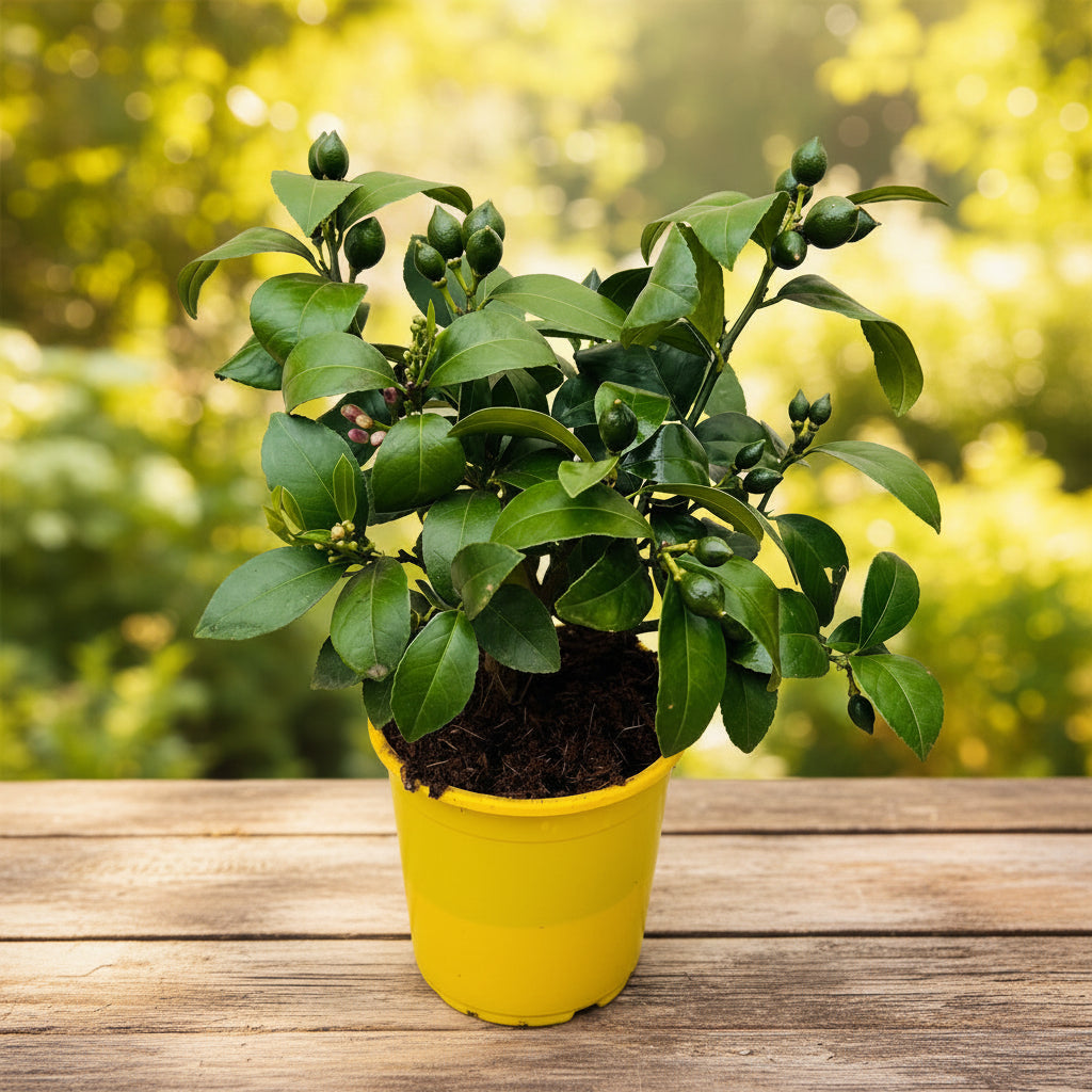 Citrus 'Meyer' (Lisa) – Lamai productiv cu fructe mari si aromate (D14)