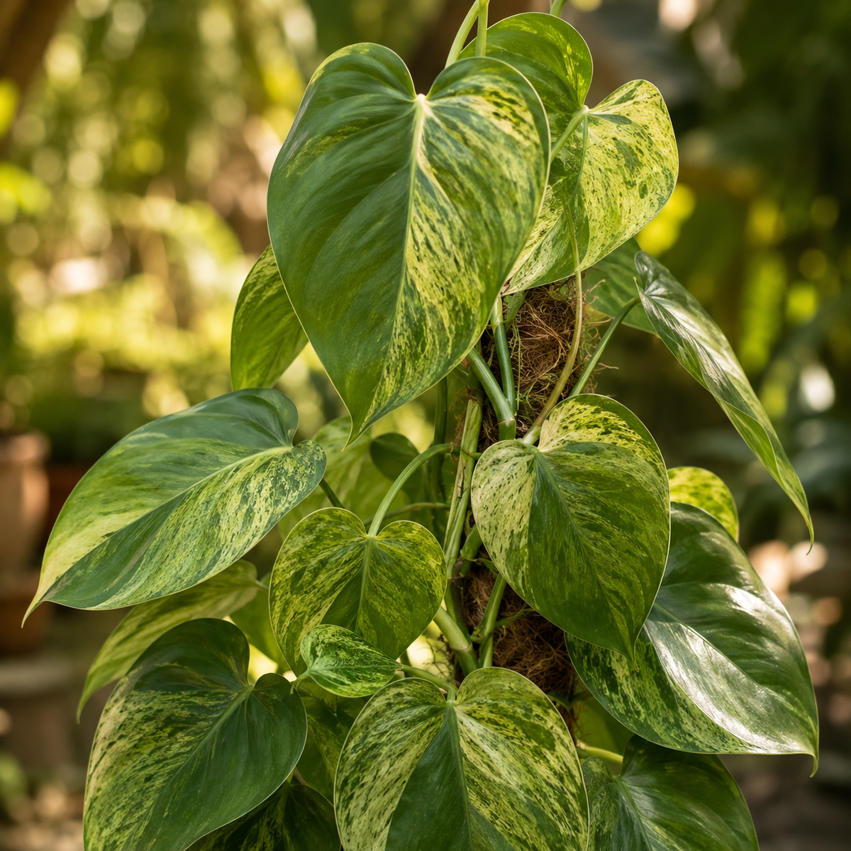 Philodendron hederaceum 'Variegata'- exemplare XL