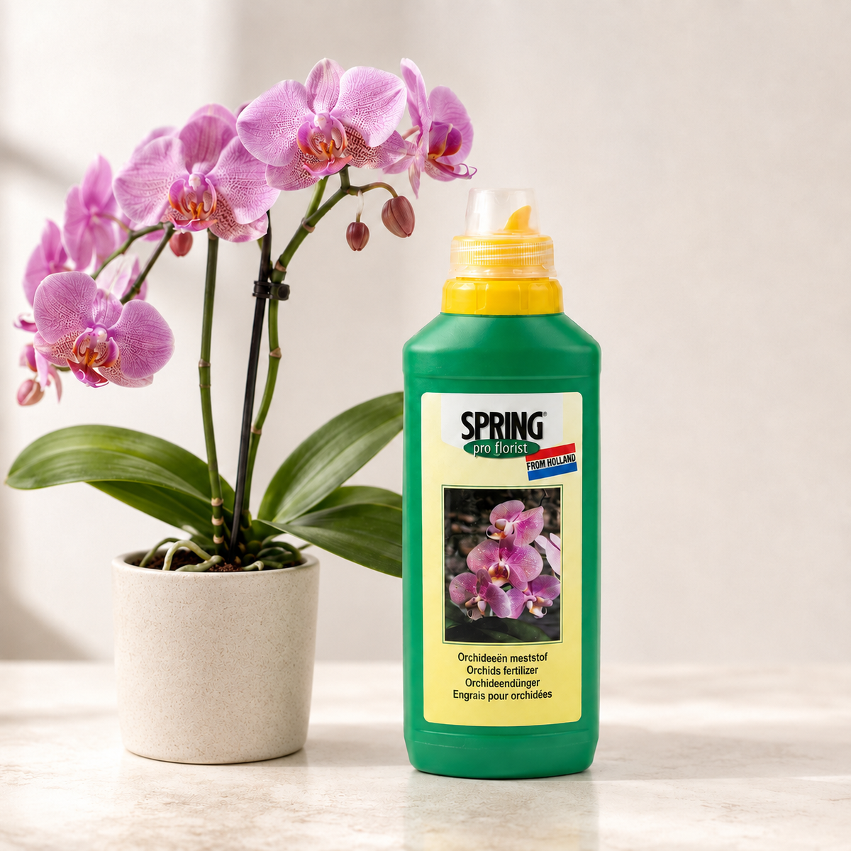 Spring Orchid 500ml – Професионален тор за орхидеи, NPK 5-5-7