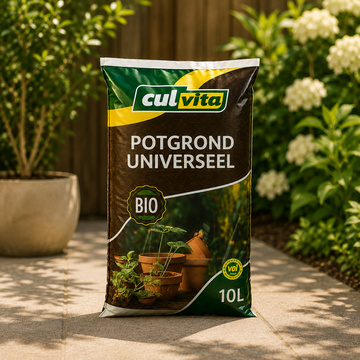 Substrat universal premium BIO cu fertilizare organica 3 luni - 10 litri
